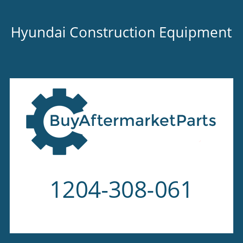 Hyundai Construction Equipment 1204-308-061 - SHIM