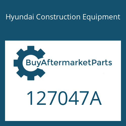 Hyundai Construction Equipment 127047A - SHAFT-CLUSTER