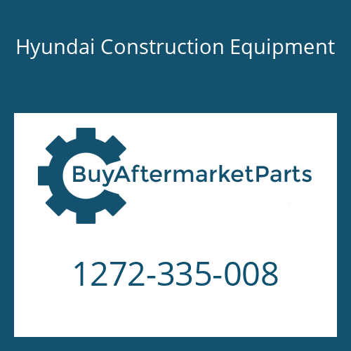 Hyundai Construction Equipment 1272-335-008 - WASHER