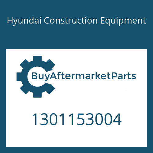 Hyundai Construction Equipment 1301153004 - O-RING