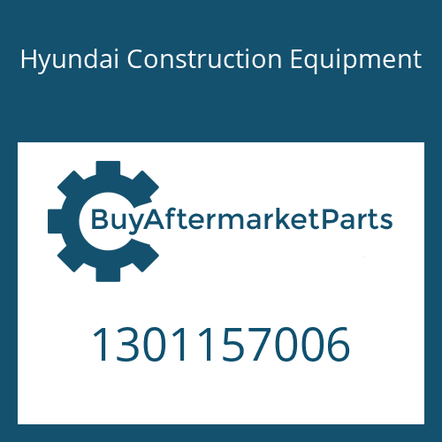 Hyundai Construction Equipment 1301157006 - O-RING