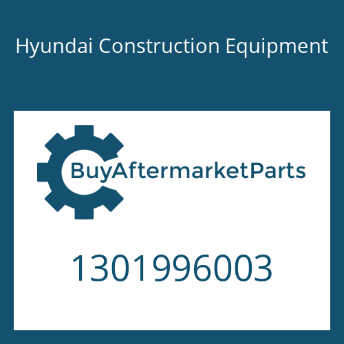 Hyundai Construction Equipment 1301996003 - NUT(M8)