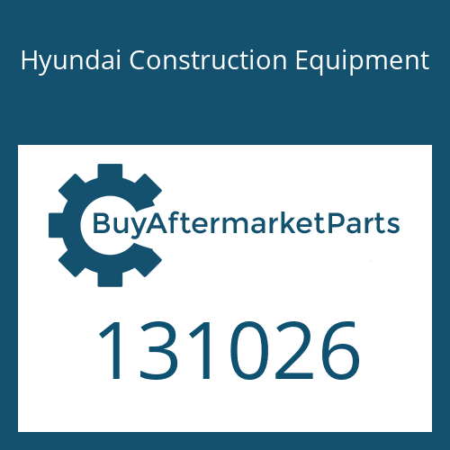 Hyundai Construction Equipment 131026 - SEAL/O-RING