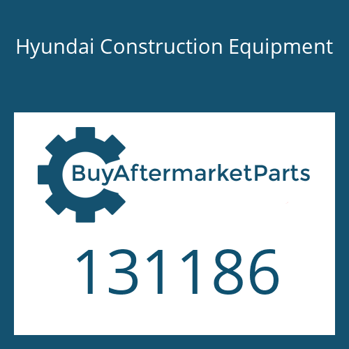 Hyundai Construction Equipment 131186 - PLUG