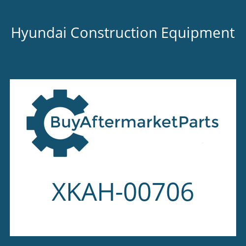 XKAH-00706 Hyundai Construction Equipment PLUG-RO