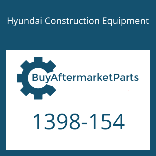 Hyundai Construction Equipment 1398-154 - PLATE-RETURN