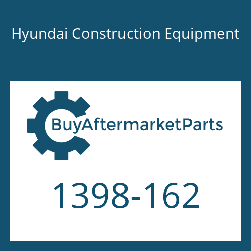 Hyundai Construction Equipment 1398-162 - PLATE-RETURN