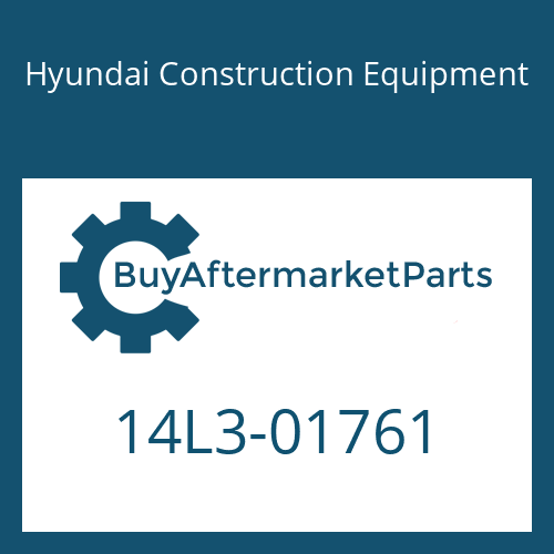 Hyundai Construction Equipment 14L3-01761 - HOSE-A/CLEANER