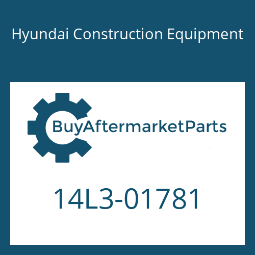 Hyundai Construction Equipment 14L3-01781 - RAD&COOLER ASSY