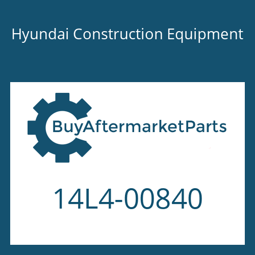 Hyundai Construction Equipment 14L4-00840 - TANK-RESERVOIR