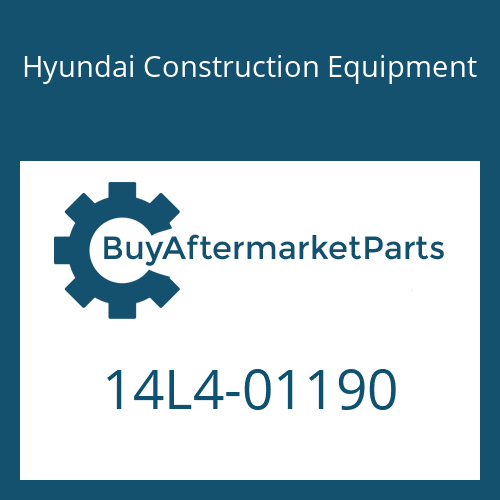 Hyundai Construction Equipment 14L4-01190 - BRACKET