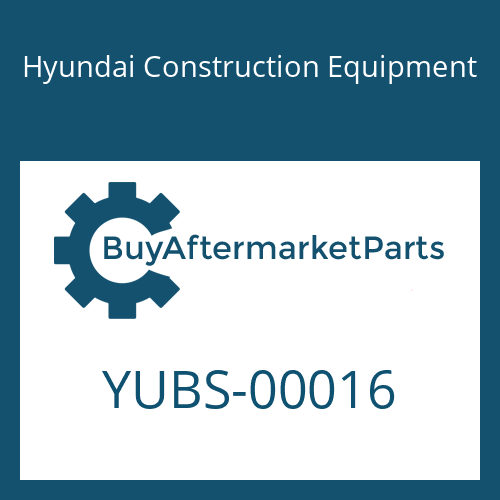 Hyundai Construction Equipment YUBS-00016 - SCREW-PIN