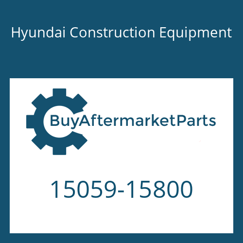 Hyundai Construction Equipment 15059-15800 - SHIM T=0.58
