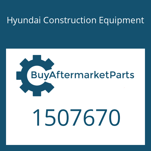 Hyundai Construction Equipment 1507670 - RING(REXROTH)