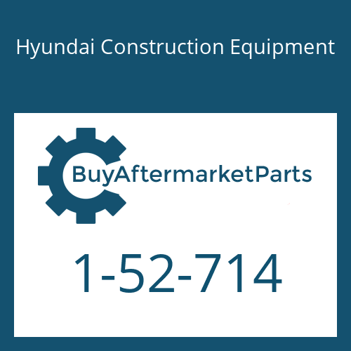 Hyundai Construction Equipment 1-52-714 - O-RING