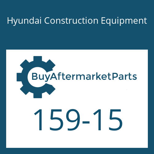 Hyundai Construction Equipment 159-15 - RING-WEAR