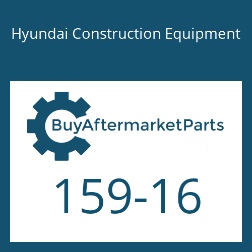 Hyundai Construction Equipment 159-16 - RING-DUST