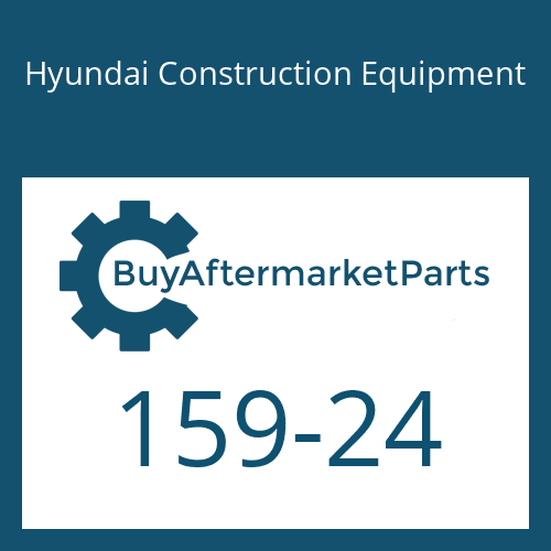 Hyundai Construction Equipment 159-24 - NUT-LOCK