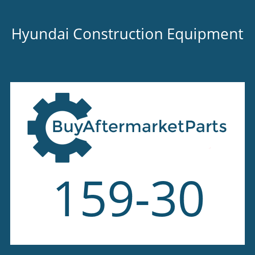 Hyundai Construction Equipment 159-30 - CLAMP-PIPE