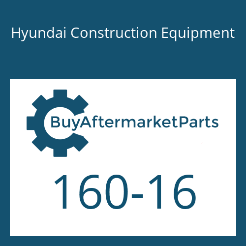 Hyundai Construction Equipment 160-16 - RING-DUST