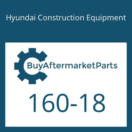 Hyundai Construction Equipment 160-18 - RING-BACK UP