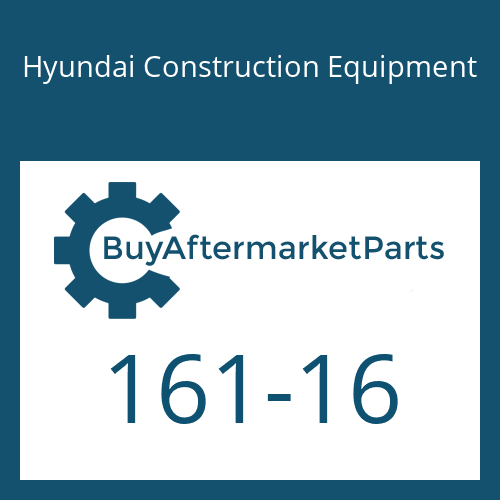 Hyundai Construction Equipment 161-16 - RING-DUST