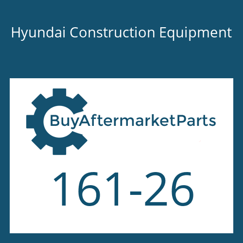 Hyundai Construction Equipment 161-26 - BAND