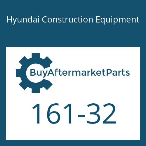 Hyundai Construction Equipment 161-32 - BOLT