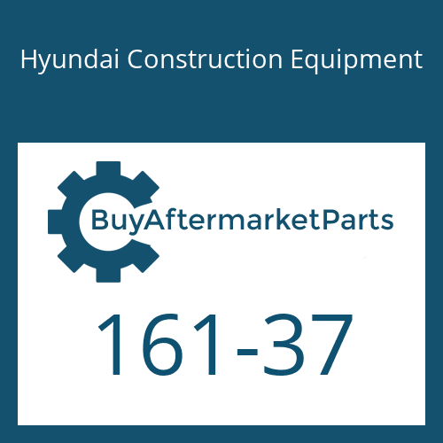 Hyundai Construction Equipment 161-37 - SEAL-DUST