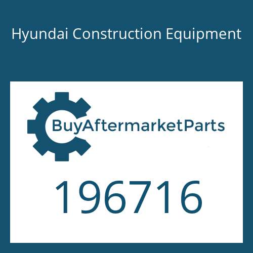Hyundai Construction Equipment 196716 - KIT-SEAT COVER