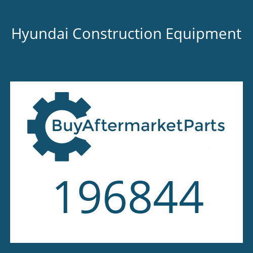 Hyundai Construction Equipment 196844 - SPACER-BEARING