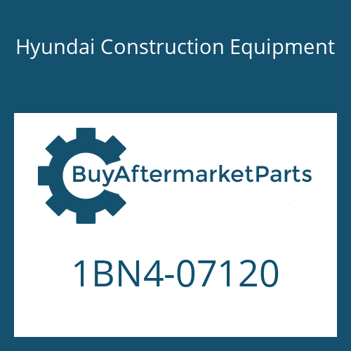 Hyundai Construction Equipment 1BN4-07120 - SPACER