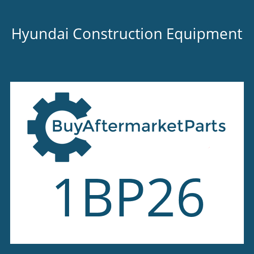Hyundai Construction Equipment 1BP26 - O-RING