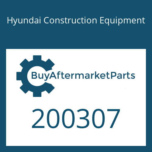 Hyundai Construction Equipment 200307 - SEAL-OIL