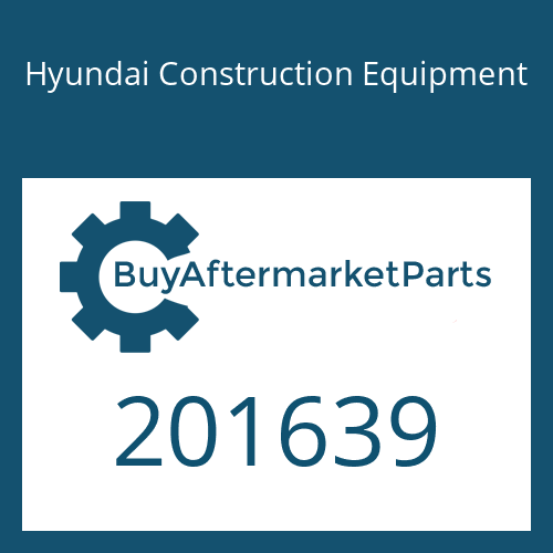 Hyundai Construction Equipment 201639 - O-RING