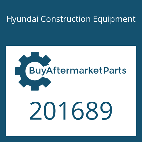 Hyundai Construction Equipment 201689 - O-RING