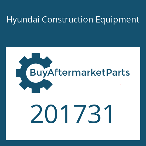Hyundai Construction Equipment 201731 - O-RING