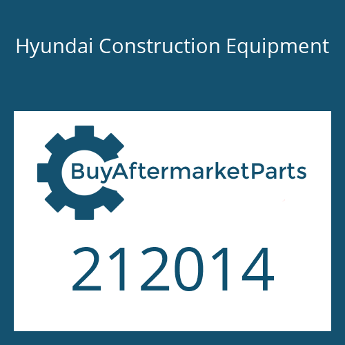Hyundai Construction Equipment 212014 - RING-LOCK