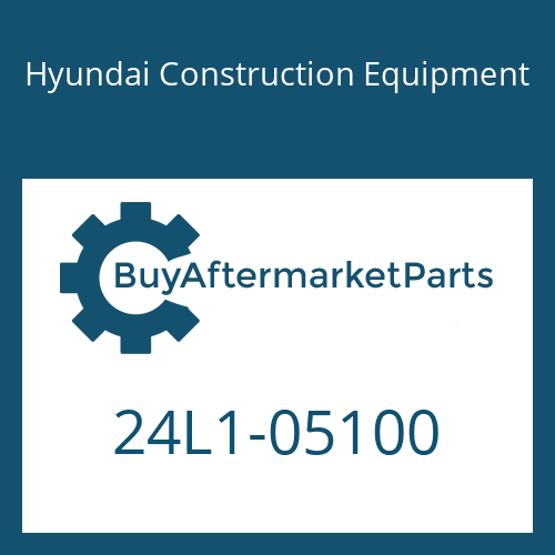 Hyundai Construction Equipment 24L1-05100 - RELAY-5P