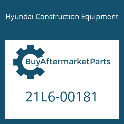 Hyundai Construction Equipment 21L6-00181 - SENDER-FUEL