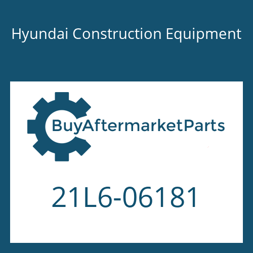 Hyundai Construction Equipment 21L6-06181 - SENDER-FUEL