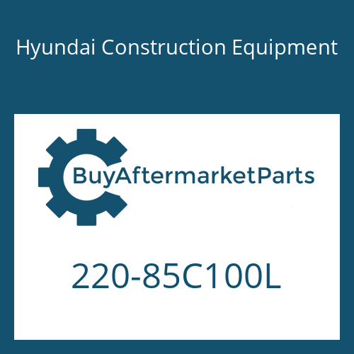 Hyundai Construction Equipment 220-85C100L - FLANGE COMPLETE