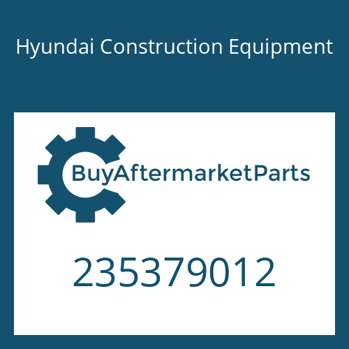Hyundai Construction Equipment 235379012 - REDUCTION ASSY(3RD)