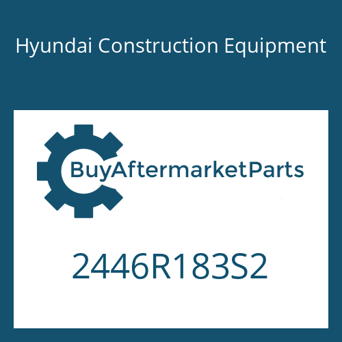 Hyundai Construction Equipment 2446R183S2 - LINE FILTER ELEMENT