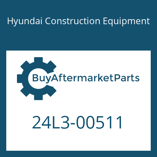 Hyundai Construction Equipment 24L3-00511 - PLATE