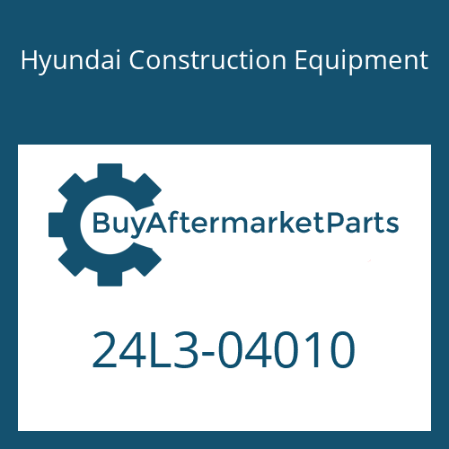 Hyundai Construction Equipment 24L3-04010 - HARNESS-MAIN