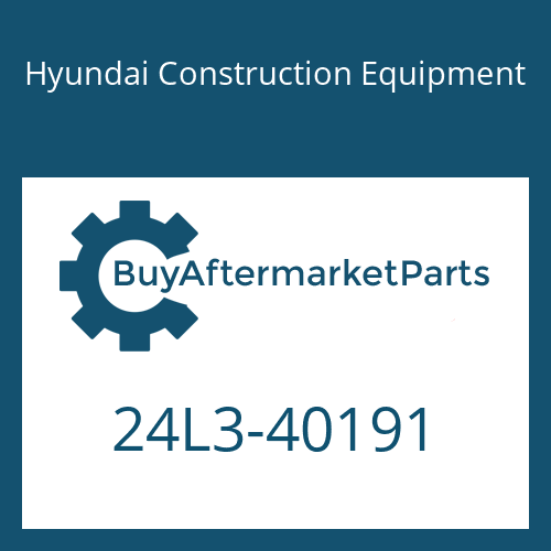 Hyundai Construction Equipment 24L3-40191 - CABLE-STARTER