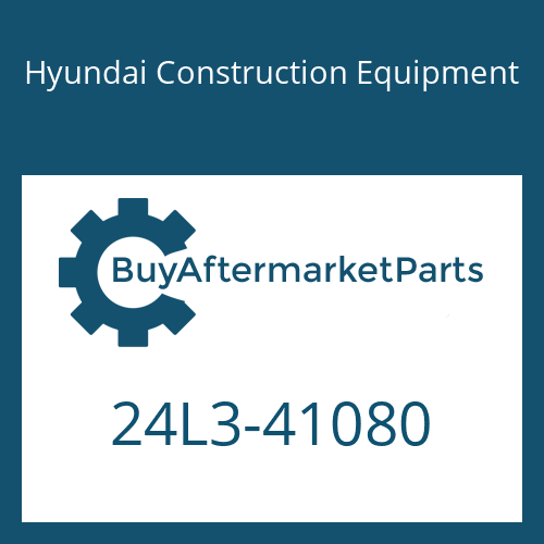 Hyundai Construction Equipment 24L3-41080 - VALVE-WIPER