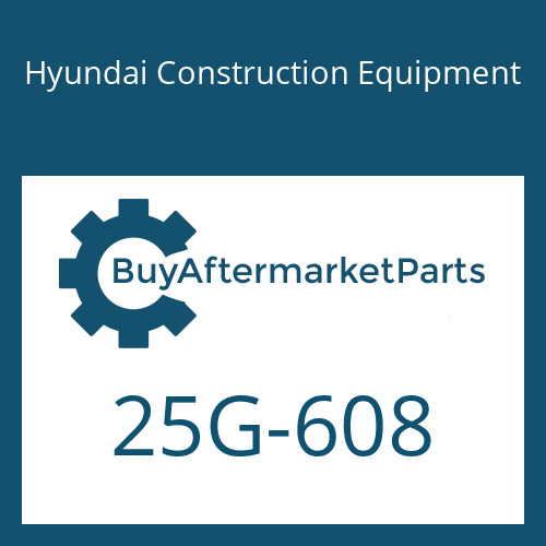 Hyundai Construction Equipment 25G-608 - HOUSING TO COVER SCREW