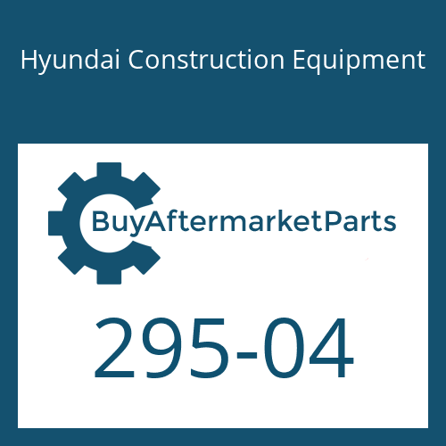 Hyundai Construction Equipment 295-04 - DU-BUSH